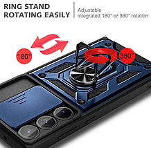 PC + TPU чохол Camshield Armor для Samsung Galaxy S25 Ultra / синій, фото 4
