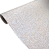 Шпалери вінілові 10.05 × 1.06 м Слов’янські шпалери 1249-01, світло-кавові у вітальню, спальню, коридор, дитячу кімнату, фото 2