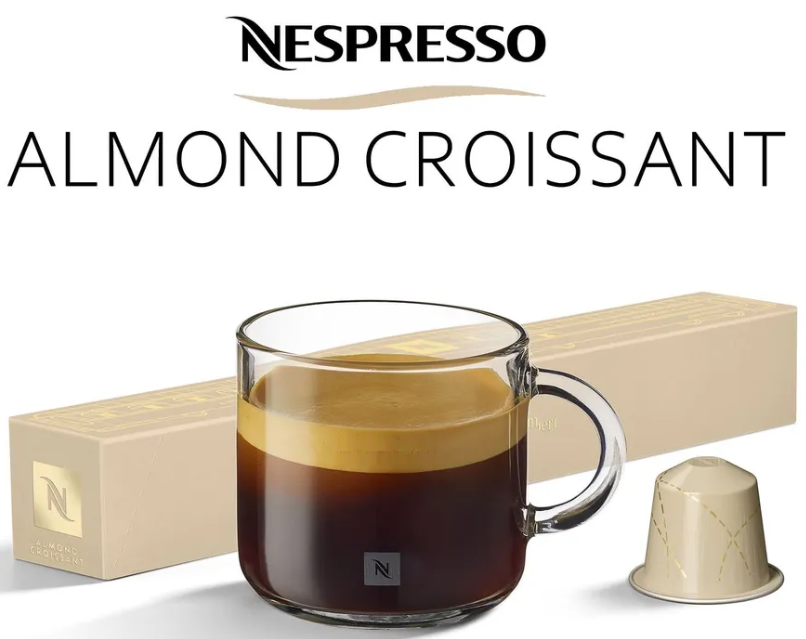 Кава в капсулах Nespresso Almond Croissant Flavour - нотки мигдалю та солодкої ванілі