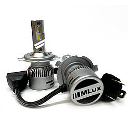 MLux Silver Line H4 4300K 28Вт Can Bus LED світлодіодні лампи