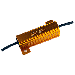 RES 50W 6 Ом резистор обманка для встановлення на автомобілі з CAN шиною