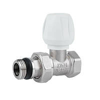 Кран радіаторний Icma 1/2" з антипротіканням прямий №813+940