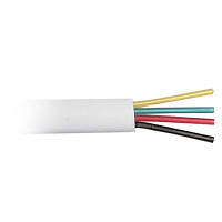 Оригінал! Кабель телефонний Atcom 4 жильний, діаметр 0,4мм (10121) - Вища Якість!