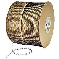 Металеві пружини в бобіні 4,7 мм, чорна, крок 3:1 (130 000 кілець)