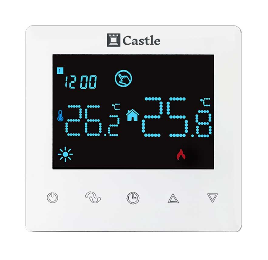 Терморегулятор програмуваний для котла Castle Q5 (Dry Contact)