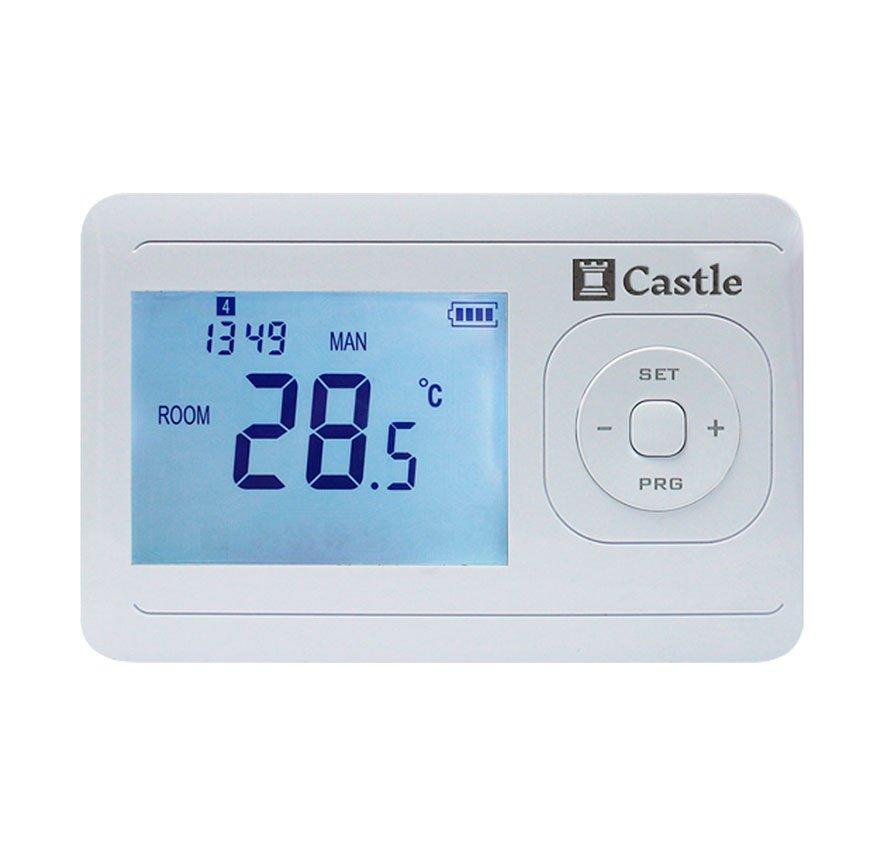 Терморегулятор програмуваний для котла Castle AC8048G (Dry Contact)