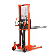 Штабелер гідравлічний GTM SFH1016E, 1000 кг, підйом 1,6 м