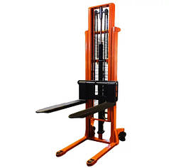 Штабелер гідравлічний GTM SFH1530E, 1500 кг, підйом — 3 м