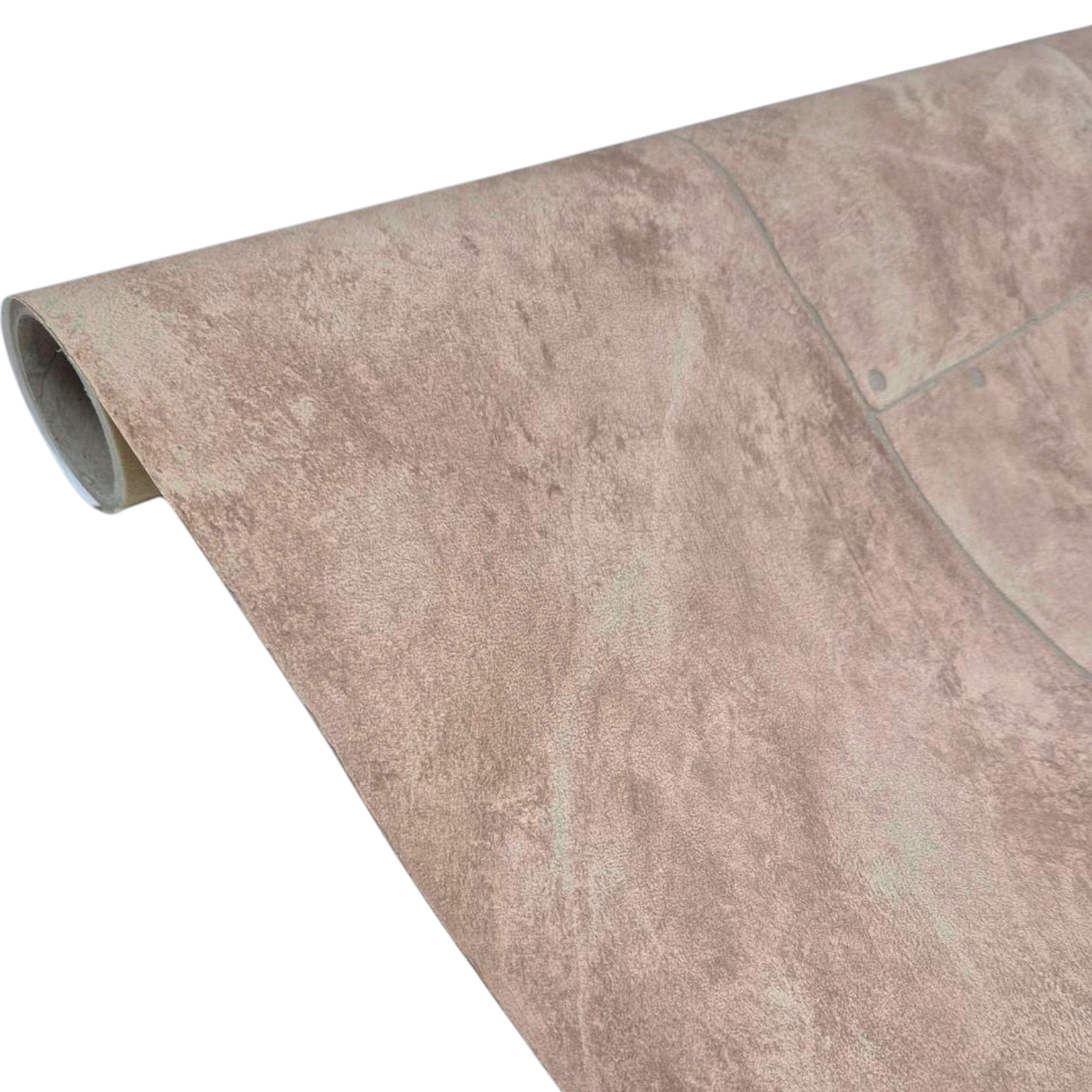 Метрові шпалери вінілові на флізеліновій основі 10,05 × 1,06 Marburg 59630, теракотові з імітацією бетону, фото 1