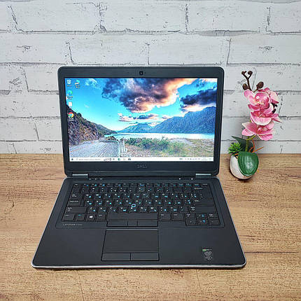 Б/в Ноутбук Б-клас Dell Latitude E7440 14" 1366x768| Core i5-4310U| 8 GB RAM| 128 GB SSD| HD 4400, фото 1