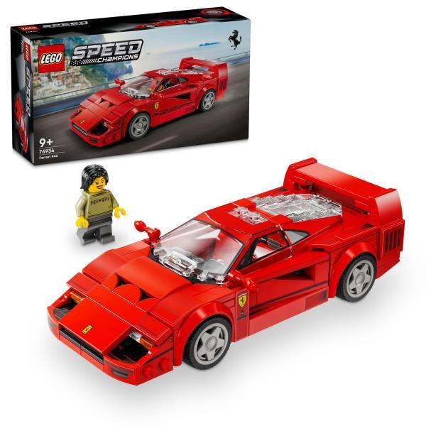 Конструктор LEGO Speed Champions Суперкар Ferrari F40, 318 деталей