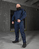 Форма ДСНС ріп-стоп – уставний костюм з липучками під шеврони ДЛ6225 ТМ, фото 3