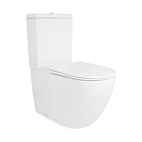 Унітаз-компакт Qtap Jay з сідінням Soft-close QT07222176W