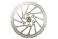 Диск гальмівний велосипедний (mod:2, Ø160mm, на 6 болтів) FEIX, MC-T-601