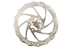 Диск гальмівний велосипедний (mod:3, Ø160mm, на 6 болтів) FEIX, MC-T-602