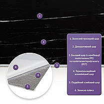 Самоклеюча стінова PET плитка 600х300х2мм SW-00001675, фото 2