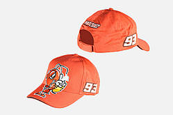 Бейсболка 93 MARC MARQUEZ (червона, 100% бавовна), MC-O-1275