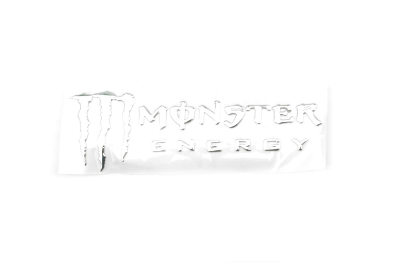 Наклейка букви MONSTER ENERGY (19х7см, 2шт, хром) (#4750D), MC-N-1581, фото 1