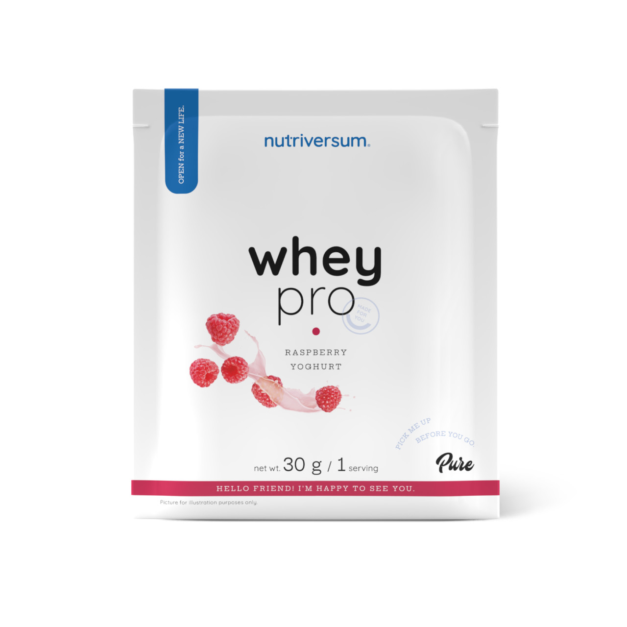 Sample Whey Pro - 30g Strawberry, фото 1
