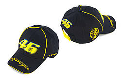 Бейсболка 46 (чорно-зелена), MC-B-860