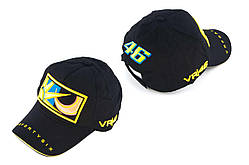 Бейсболка (чорна, малюнок сонце-місяць), MC-B-862