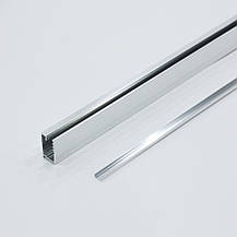 Душова перегородка Mixxus Premium FLAT SP01-80x200-TR Chrome Walk-In прозоре скло 8 мм (MI6849, фото 3