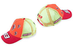 Бейсболка 93 MARC MARQUEZ (червона, сітка), MC-B-636
