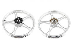 Диск колеса 1,4*17 (зад, барабан) (легкосплавний) Delta EVO, MC-D-5573