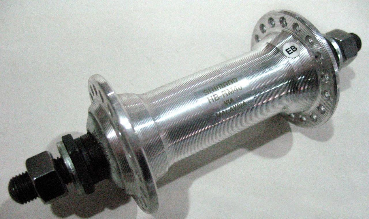 Втулка переднього колеса велосипеда (алюміній) (36 спиць, HB-RM40) (SHMN) BBC, MC-D-5659, фото 1