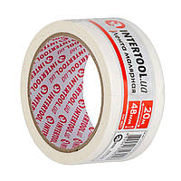Стрічка малярська 48мм, 20м, біла INTERTOOL, MC-DM-4821