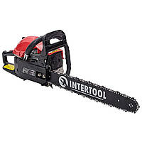 Мотопилка ланцюгова 2.2 кВт., 52 см3, шина 45 см., 3200 об/хв INTERTOOL, MC-DT-2209