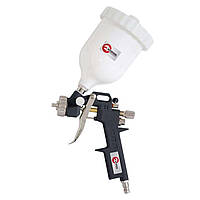Фарбопульт пневматичний HP, форсунка 1.5мм, верхній пластиковий бачок 600мл, 3 регулювання, 5bar, MC-PT-0210
