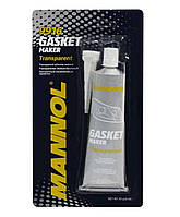 Герметик 85г (силіконовий, вулканізований) (9916 Gasket Maker Transparent) MANNOL, MC-F-479