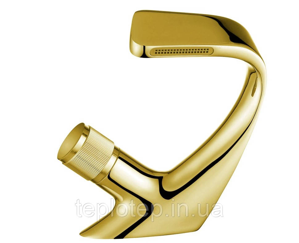 Змішувач для раковини (умивальника) MEXEN CARDO GOLD золотий