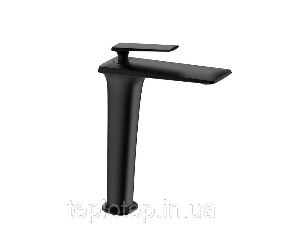 Змішувач для раковини (умивальника) MEXEN PURUS BLACK чорний