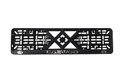 Популярний! Рамка під номер пластик DAEWOO (Racing рельєфна) - Лучшее качество только на Nukleon.com.ua