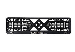 Популярний! Рамка під номер пластик OPEL (Racing рельєфна) - Лучшее качество только на Nukleon.com.ua