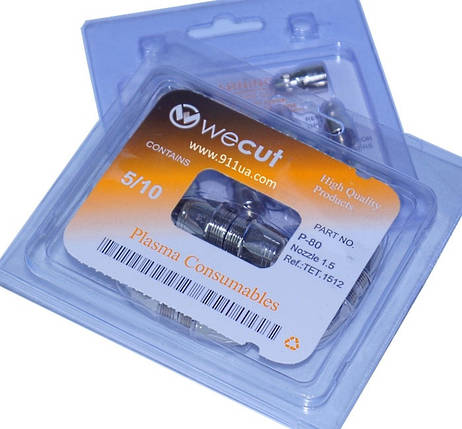 Сопло P-80 WeCut Ø 1.5 mm — найвищої якості ціна за 1 шт., фото 1