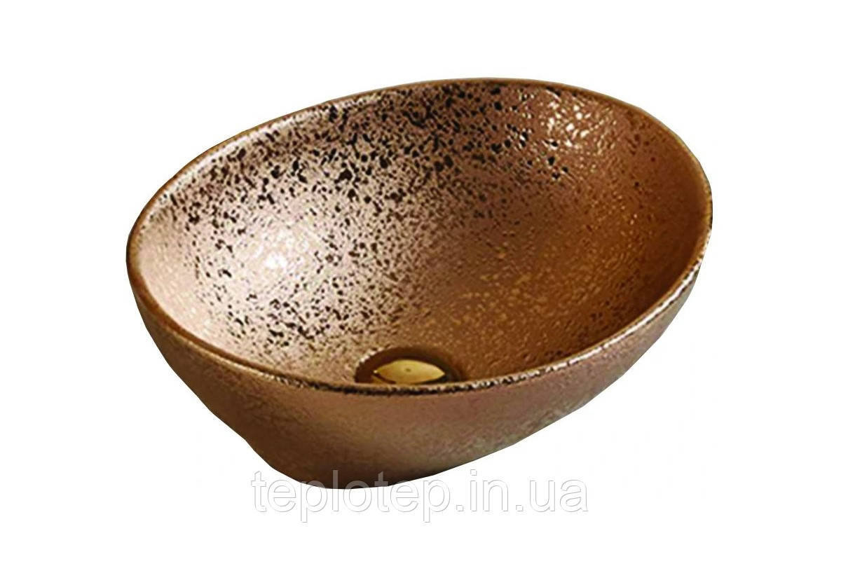 Умивальник (раковина) MEXEN ELZA OLD COPPER накладний