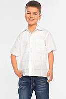 Рубашка детская мальчик молочная р.31 148696P