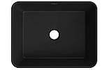 Умивальник (раковина) MEXEN CATIA GOLD BLACK MATT накладний, фото 6