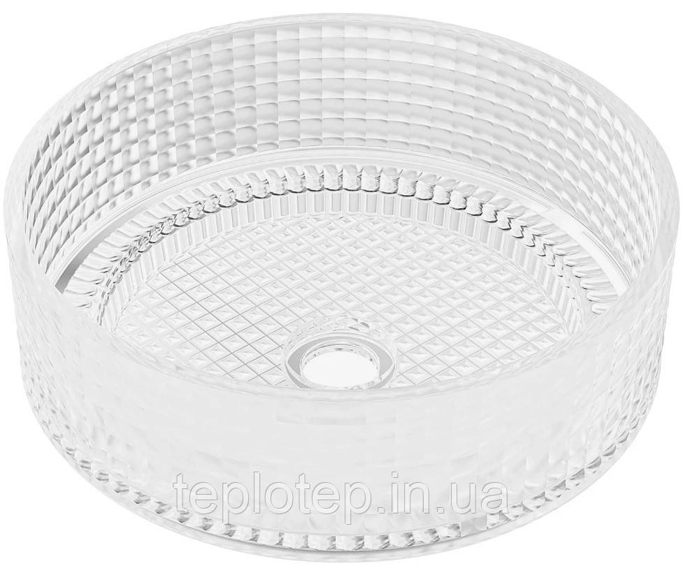 Умивальник (раковина) MEXEN LIRA TRANSPARENT накладний