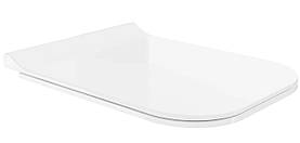 Сидіння для унітазу MEXEN ELIS WHITE FLAT SOFT-CLOSE