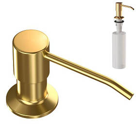 Врізний дозатор для рідини GRANITAN 360мл. золотий *