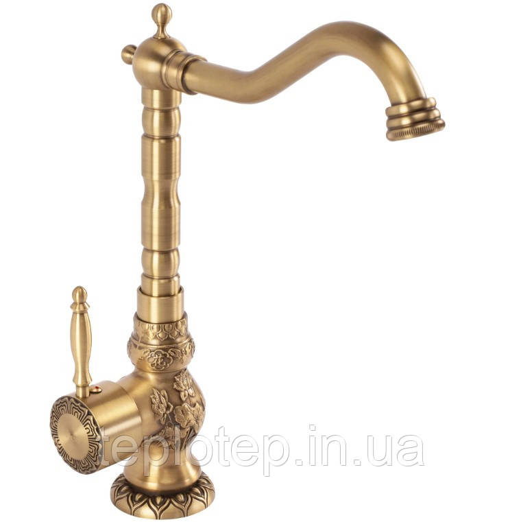 Змішувач для кухні REA VENICE ANTIQUE BRONZE, фото 1