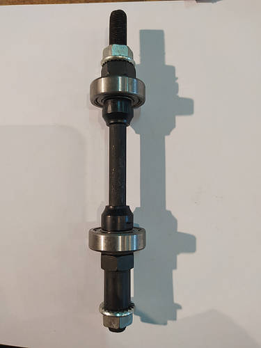 Ось колеса заднего велосипедная (на пром подшипниках 902R) FM, Для ...