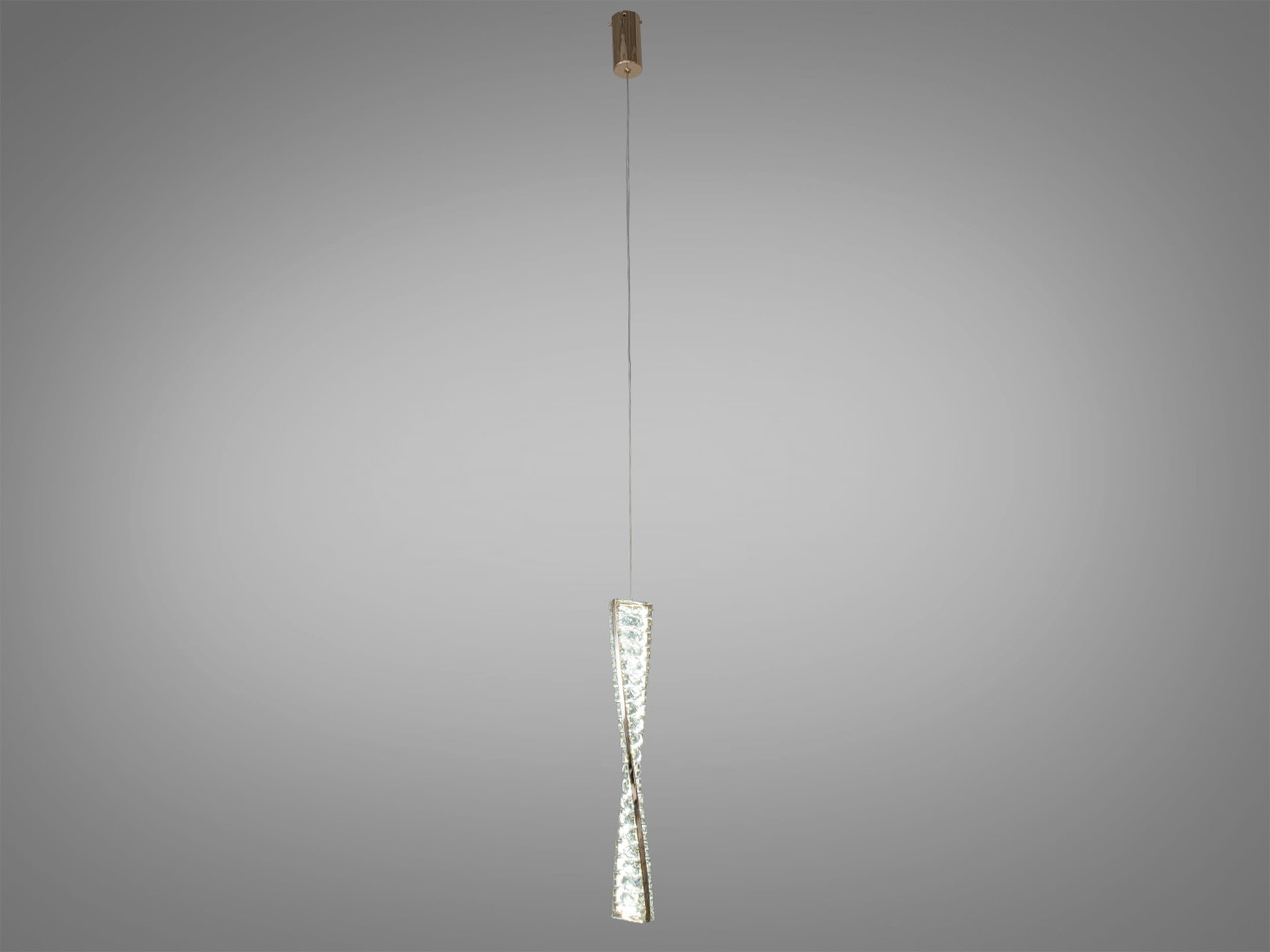 Одинарний світлодіодний підвіс у спальню, колір золото, 15 W 531-1DG-LS, фото 1