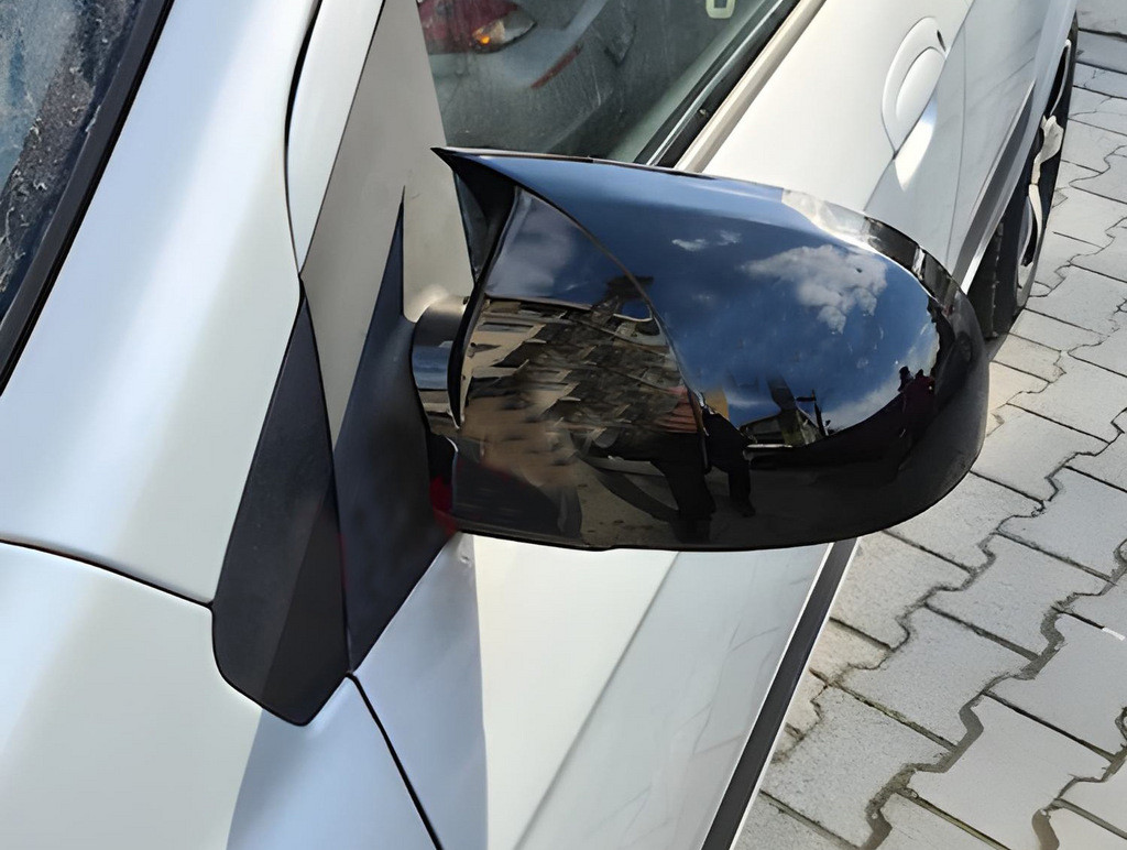 Накладки на дзеркала BMW-Style (2 шт) для Hyundai Getz від VLF комп., фото 1