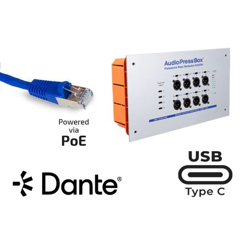 Активний прес-бокс AudioPressBox® APB-112 IW-D-USB