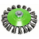 Bosch Щітка конусна, плетений дріт 115 мм М14 Heavy for Inox, фото 3